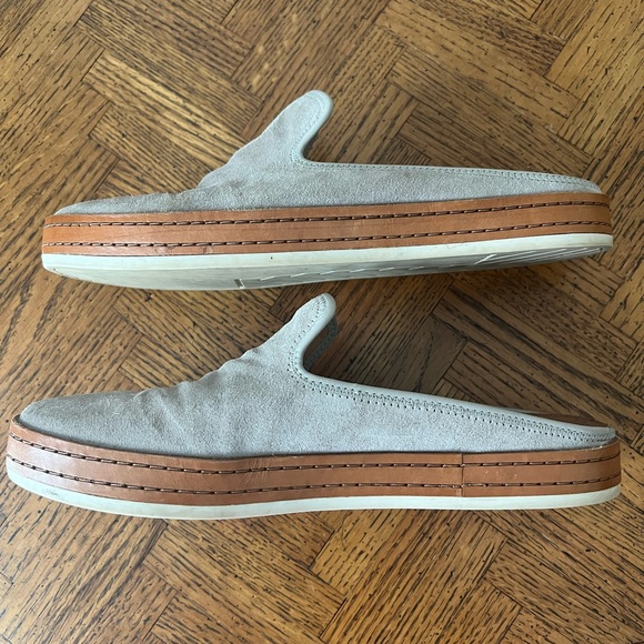 Vince Canella suede slip on mule - Picture 2 of 6